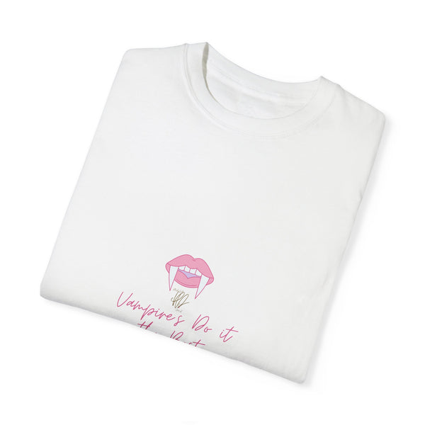 Unisex T-Shirt - "Vampires Do It The Best" from Plush Doll by Cherish Ciera Collection