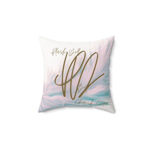 Plush Doll by Cherish Ciera Square Pillow