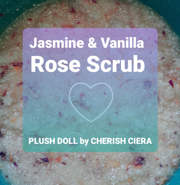 Jasmine & Vanilla Rose Body Scrub