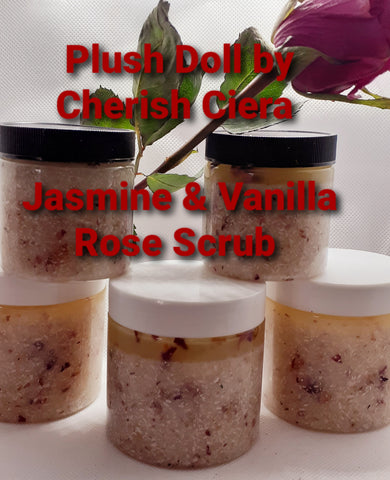 Jasmine & Vanilla Rose Body Scrub