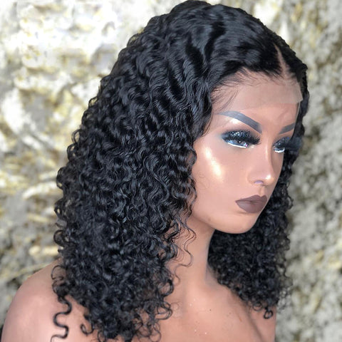 Loose Jerry Curl/ Deep Kinky Curly HD Wig