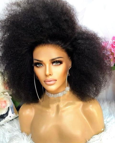Variety Afro Kinky Curly Wigs * HD Transparent