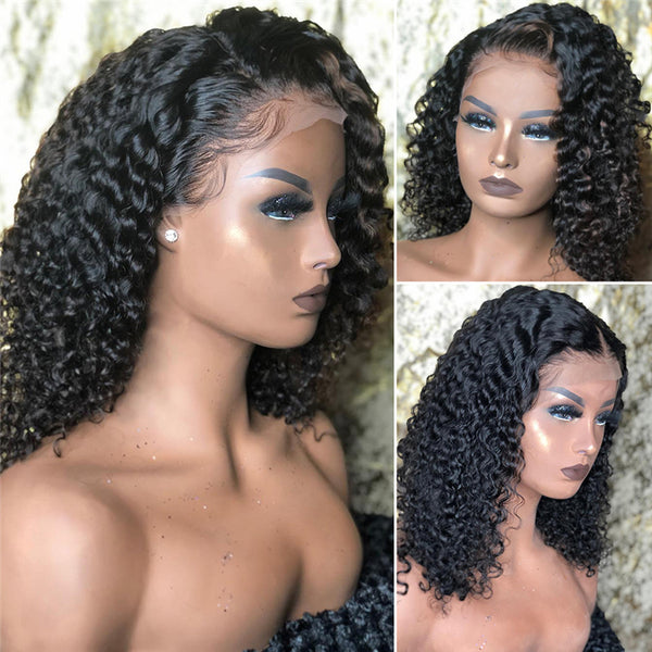 Loose Jerry Curl/ Deep Kinky Curly HD Wig