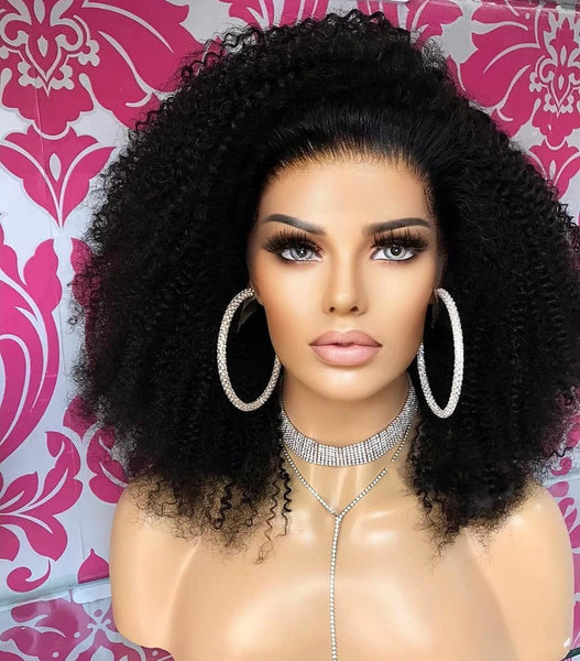 Variety Afro Kinky Curly Wigs * HD Transparent