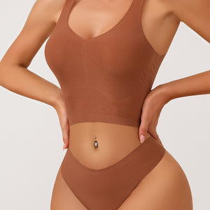 Comfy Breathable Seamless Bra and Panty Set