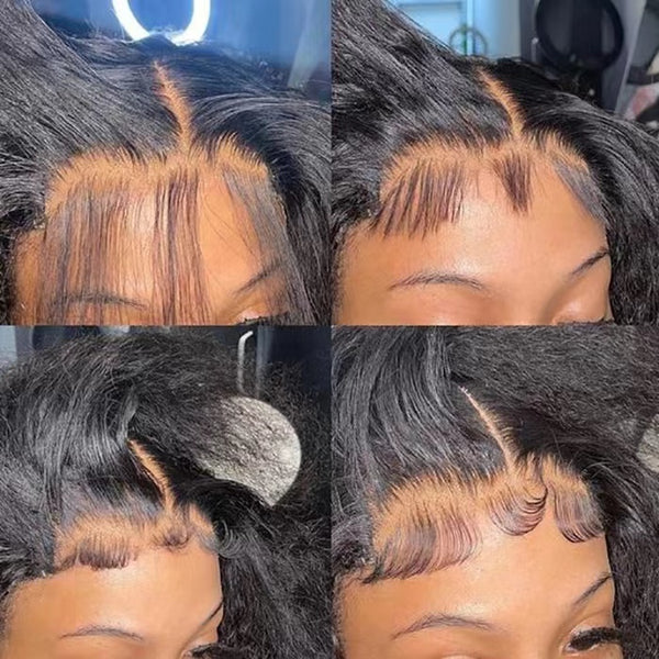 Curly Transparent Frontal Wig